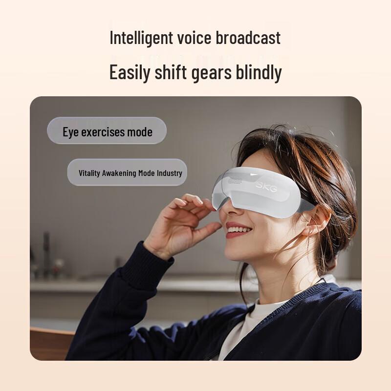 SKG E4Pro Smart Eye Massager with Heat and Visualization