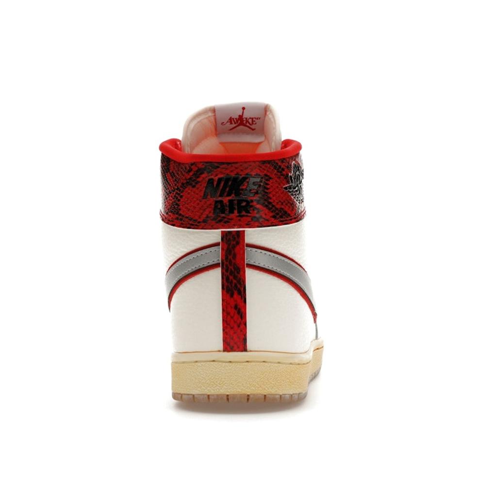 Awake NY x Air Jordan Jordan Air Ship PE SP Университетский красный Унисекс Кроссовки Белый Парусный Черный FN8675-100