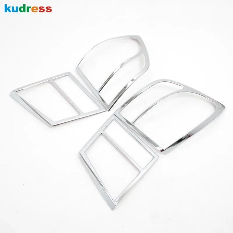For Dodge Journey JC Fiat Freemont 2012- Chrome Car Rear Tail Light Lamp Cover Trim Taillight Frame Trims Accessories