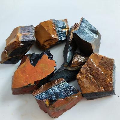 Натуральный тигровый глаз необработанный камень грубый кварцевый кристалл рейки лечебный камень минеральный образец ароматическая диффузия минеральные образцы