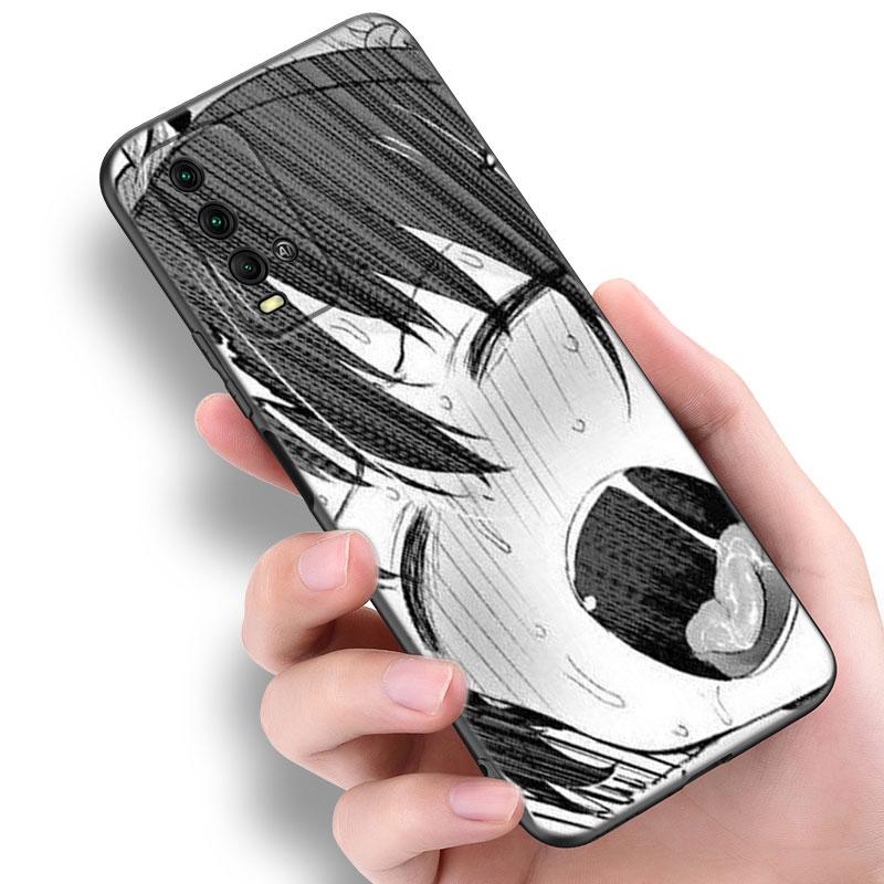 Чехол для телефона с милым лицом для Xiaomi Redmi Note 5 6 9T K20 K40 K50 Pro 7A 8A 9A 9C 9i 10A 10C A1 S2, черный чехол из ТПУ