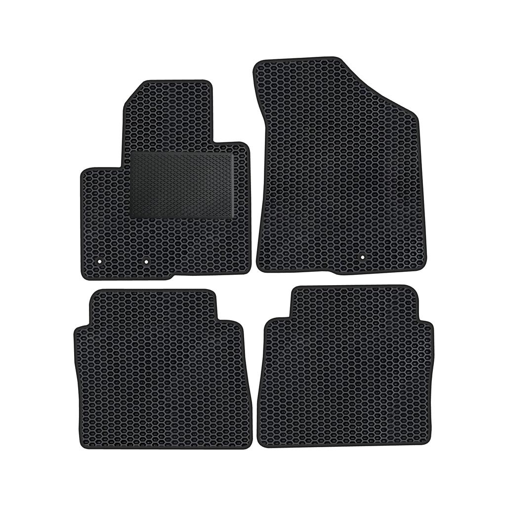 Hy008_Eva_Pod - Set Of Eva Car Mats Suitable For Hyundai Santa Fe Iii 2010-2012 (With Additional Reinforcement)