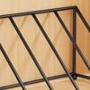 Wine Bottle Rack Iron Inclined Display Holder for 4-5 Bottles Modern Minimalist Wine Organizer for Entryway Bar Cabinet Decor