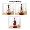 Violin Music Box Classical Wind Up Musicbox Twirling Music Box Rotating Base Stringed Musical