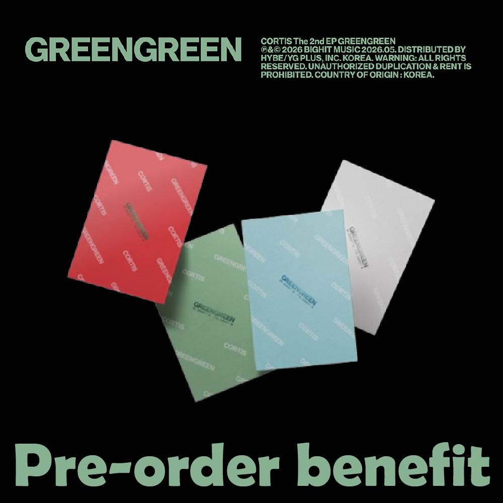 Предзаказ CORTIS Второй мини-альбом GREENGREEN Альбом Weverse Albums версия. И МАГАЗИН ПОБ