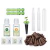 Hydroponic Garden Accessories Pod Kits Including Grow Baskets Clear Insulation Lids Plant Grow Sponges Labels for Seed