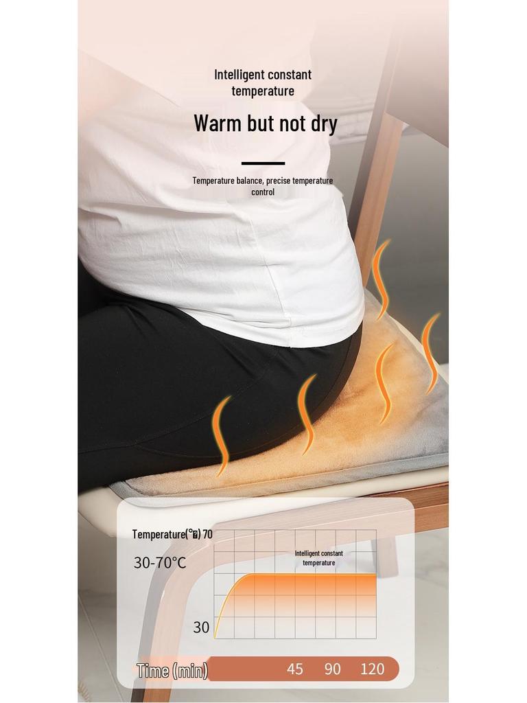 Многофункциональная электрическая греющая подушка: Дом, Офис, Грелка для рук, ног, бедер, Нескользящий коврик для пола