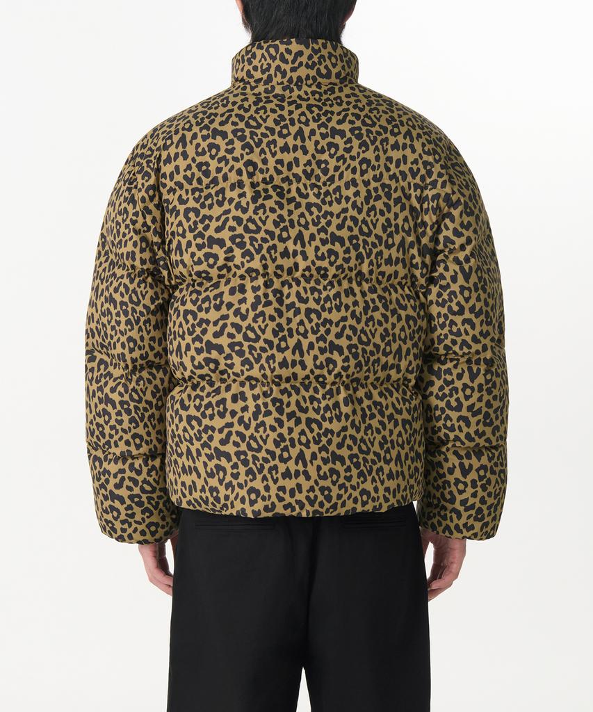 Musinsa Standard [Noh Hong-Chul Collaboration] Lucky Guy Leopard Short Padded Jacket [Beige]
