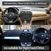 Для BMW X3 E83 2.0i 3.0d 2003~2010 Анти-УФ Замшевая Кожаная Панель Приборов Черный/Коричневый Чехол на Панель Приборов Коврик от Солнца Нескользящая Подкладка