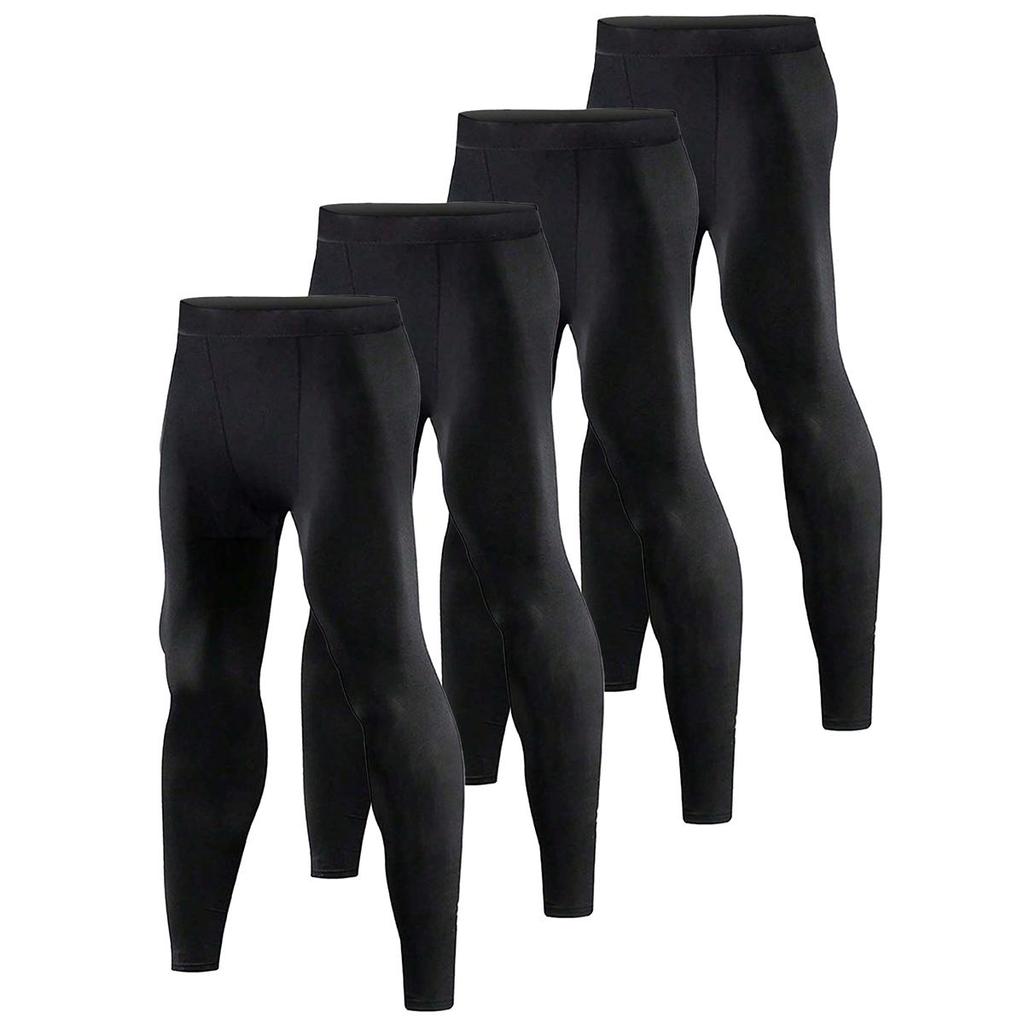 5, 4, 3, 2 или 1 упаковка мужских компрессионных брюк, колготок, леггинсов, спортивного нижнего слоя для бега, занятий спортом, тренировок, активного отдыха