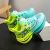 Подростковые кроссовки летние полые одинарная сетка дышащие вращающаяся пряжка детская спортивная обувь амортизационная обувь вращающаяся пряжка