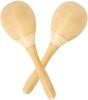 Maracas Musical Instrument Set of 2 Wooden Plain Shaker Percussion Instrument Draw Rhythmic Music Drawing Pair A'sTool