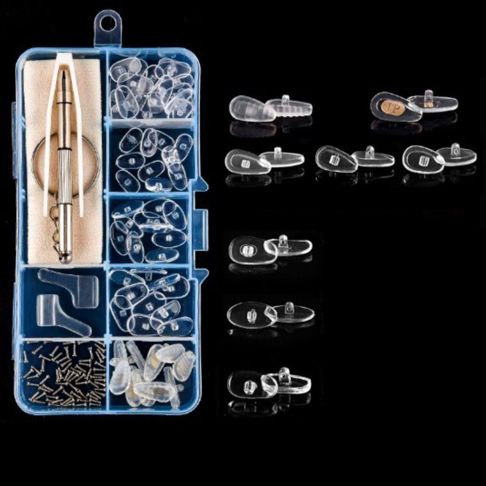 Replaceable Precision Screw Sets Antiskid Glasses Repair Tools Eyeglass Repair Kit Household