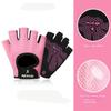 Silicone Half-Finger Gloves Sweat-Proof Gym Gloves Outdoor Yoga Gloves  Women Men