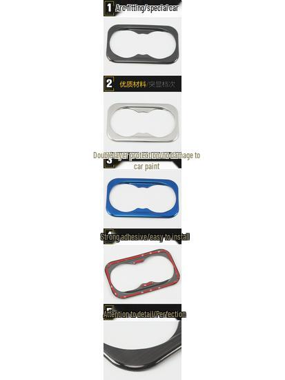 18 Elantra Rear Cup Holder Decoration - Third Row Armrest Accessory