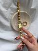 New Model Small Gold Watch, Luxurious, Exquisite, High-End, And Elegant, With A Vintage Style, Women'S Quartz Watch.