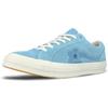 Golf Le Fleur x Converse One Star Ox Маленький цветок Нескользящие Легкие и Износостойкие Низкие кеды Унисекс Озерно-голубой