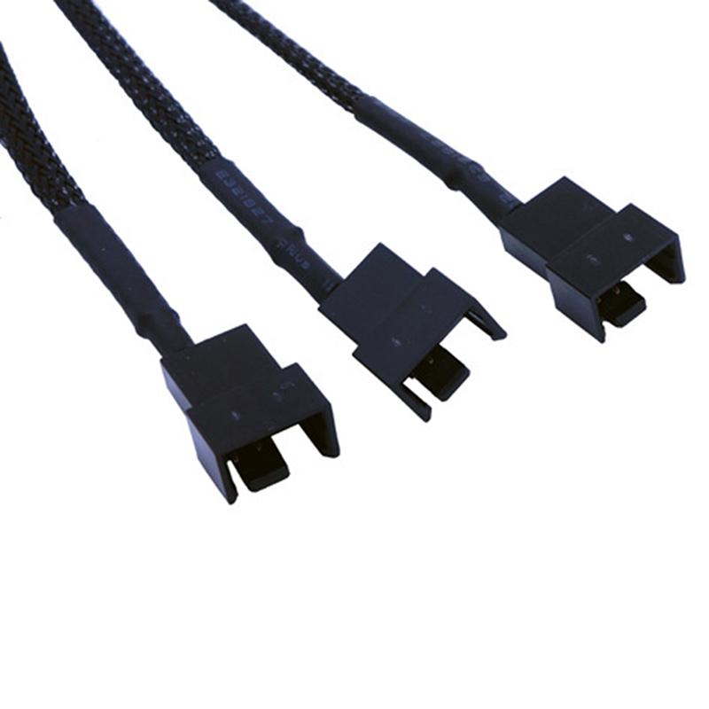 Медный Molex на 3-контактный 3-контактный/4-контактный компьютерный кабель-адаптер для вентилятора 12 В