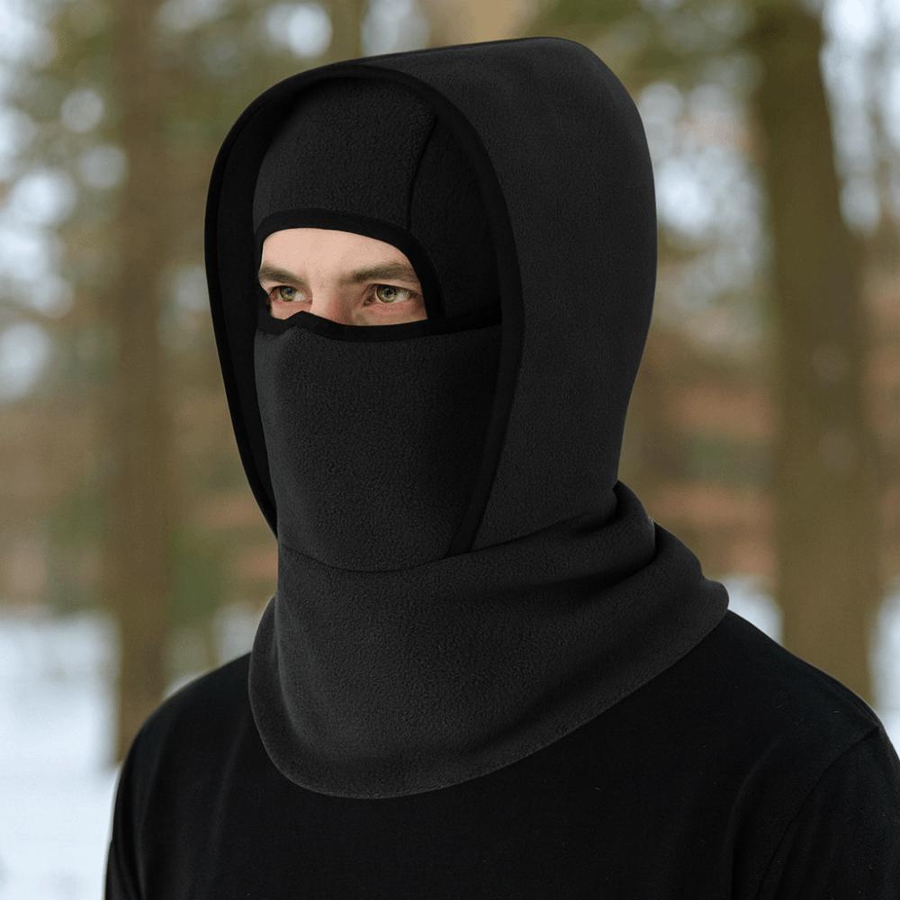 Neck Protection Balaclava Cycling Cap Double Layer Ski Windproof Cap Warm Hat Mask Winter