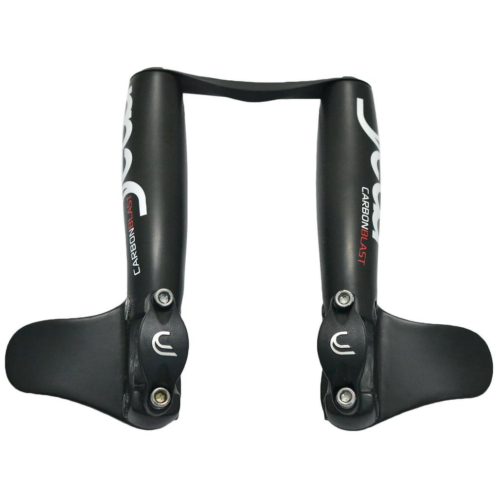 Deda Elementi CARBON BLAST Насадки мини DA2924 клип-он Аэробар/Разделка/Триатлон,