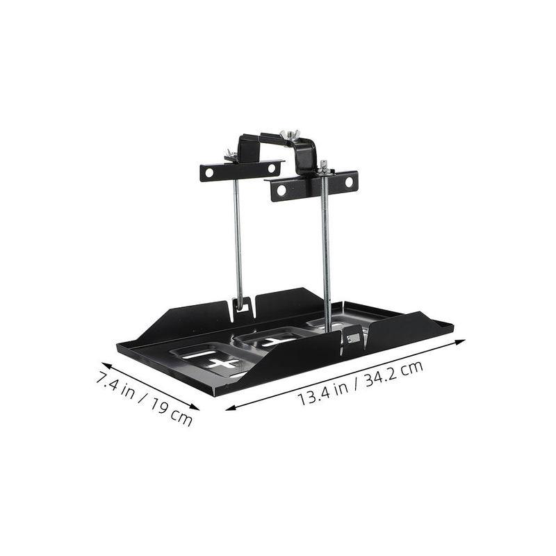 Universal 27cm Bolt 34cm Tray Storage Holder Tray Mount Hold Down Clamp Bracket Kit For Auto SUV Car Accessories