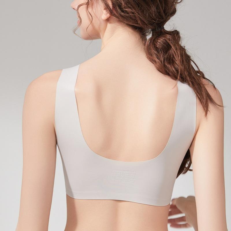 Бюстгальтер на пуговицах спереди, женский бюстгальтер на косточках, жилетного типа, бесшовный, больших размеров, летний тонкий бюстгальтер