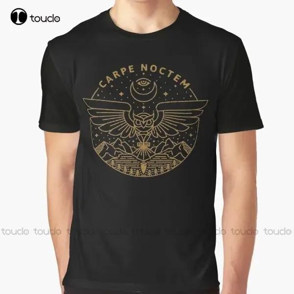 Carpe Noctem Graphic Tshirt Custom Aldult Teen Unisex Digital Printing Tee Shirts Custom Gift Xxs5xl Streetwear
