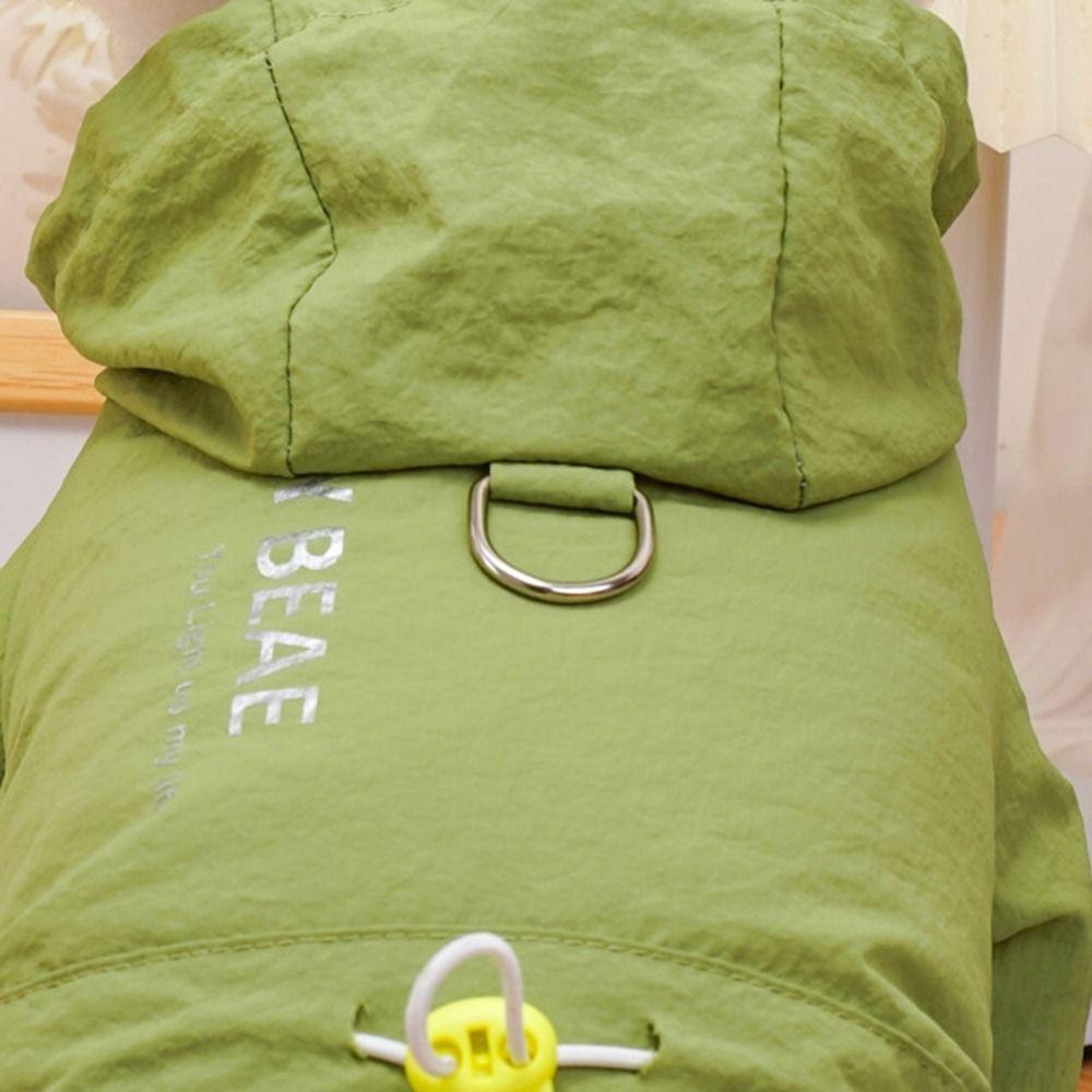 Ветрозащитный комбинезон для собак, одежда для питомцев на четырех лапах, модная одежда для собак на весну, лето, осень