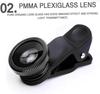 3 In 1 Fisheye Phone Lens Wide Angle Zoom Lens Fish Eye Macro Lenses Camera Kits With Clip Lens On The Phone For All Smart Phone