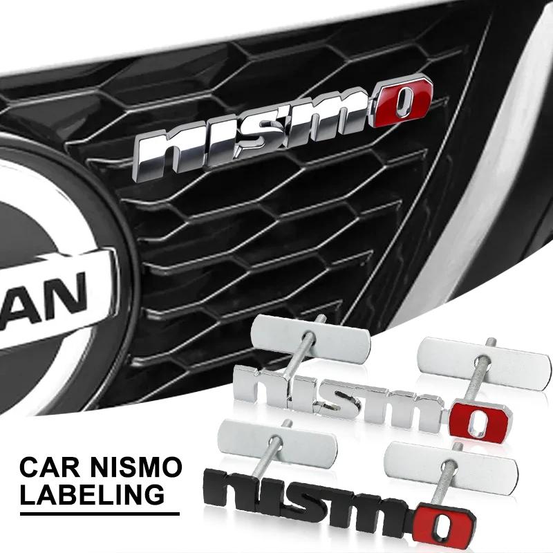 BME1 1Pcs Car Grill Emblem Auto Front Hood Grille Badge Sticker for Nismo Nissan GTR 370Z 240SX Fairlady Juke Tiida Teana GTR 350Z