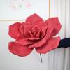 40/50cm PE Foam Rose Flower Large Handmade Flower Aesthetic Fake Flower Heads  Wedding Accessories