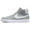 Кроссовки мужские Blazer Mid SB Серый волк Белый DV5467-001
