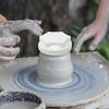 Clay Pottery Throwing Trimming Spinner Tools Compact Portable Easy To Use Ceramic Rotary Clay Spinner Clay Finishing Tools