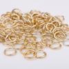 High Quality Small Opened Anodized Silver Aluminum Jump Rings for DIY Making