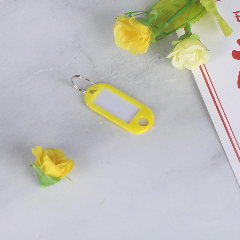 Colorful Plastic Key Tag for Luggage and Hotel Room Identification