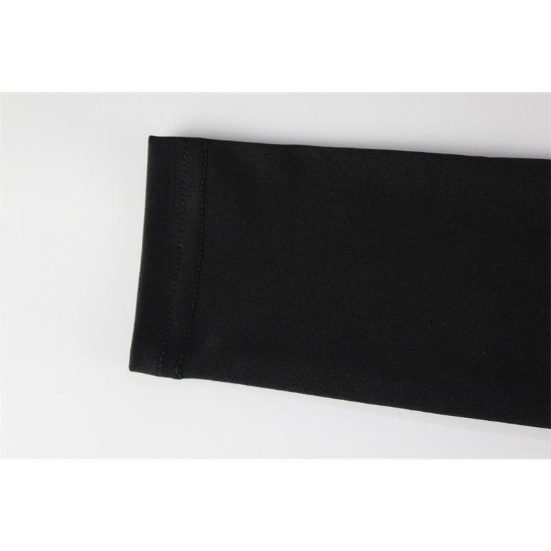 Осенне-зимняя женская мода сексуальное платье с круглым вырезом и длинными рукавами с разрезом Spice Girl