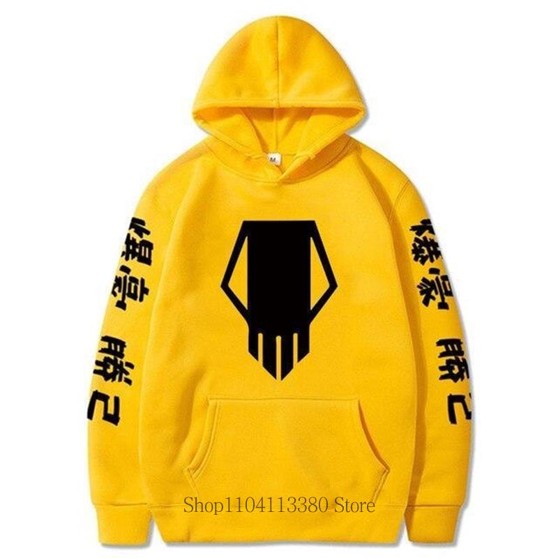 Мужские толстовки с графическим принтом в стиле аниме, осенне-зимняя мода Харадзюку, удобные повседневные пуловеры с длинным рукавом