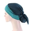 Стильная женская шапка, шапочка для сна, хиджаб, шапка-тюрбан, эластичная повязка для волос, шелковистый чепчик, платок на голову