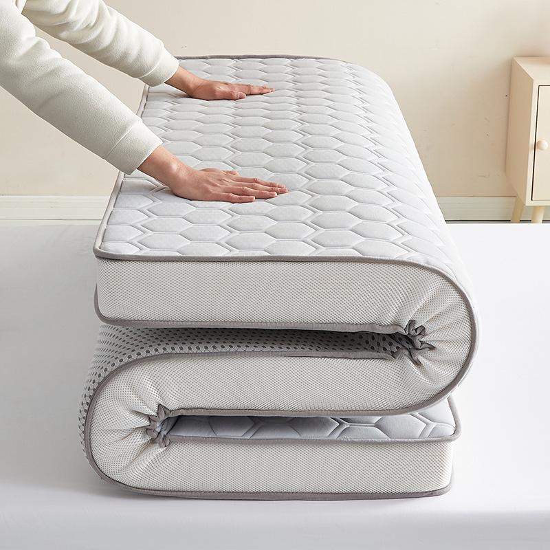 Thick Soft Latex Tatami Mattress Pad for Dorms and Single Beds