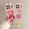 KEYSION Милый чехол с 3D-мультяшным рисунком для HONOR X6b с браслетом, мягкий силиконовый противоударный чехол для телефона Huawei Honor X6b 4G