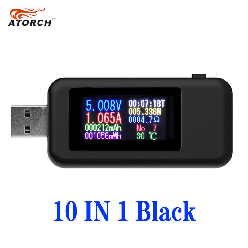 USB tester 13 in 1 DC Digital voltmeter amperimetro voltage current volt meter ammeter detector power bank charger indicator