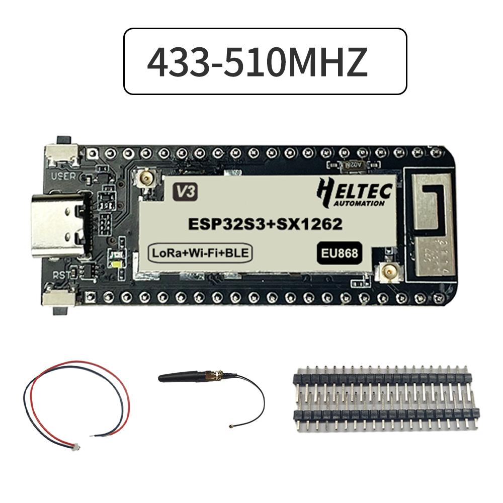 Плата разработки ESP32 Lora SX1262+ESP32S3 LoRa Беспроводной стик Lite V3 Плата разработки 433-510 МГц / 863-928 МГц