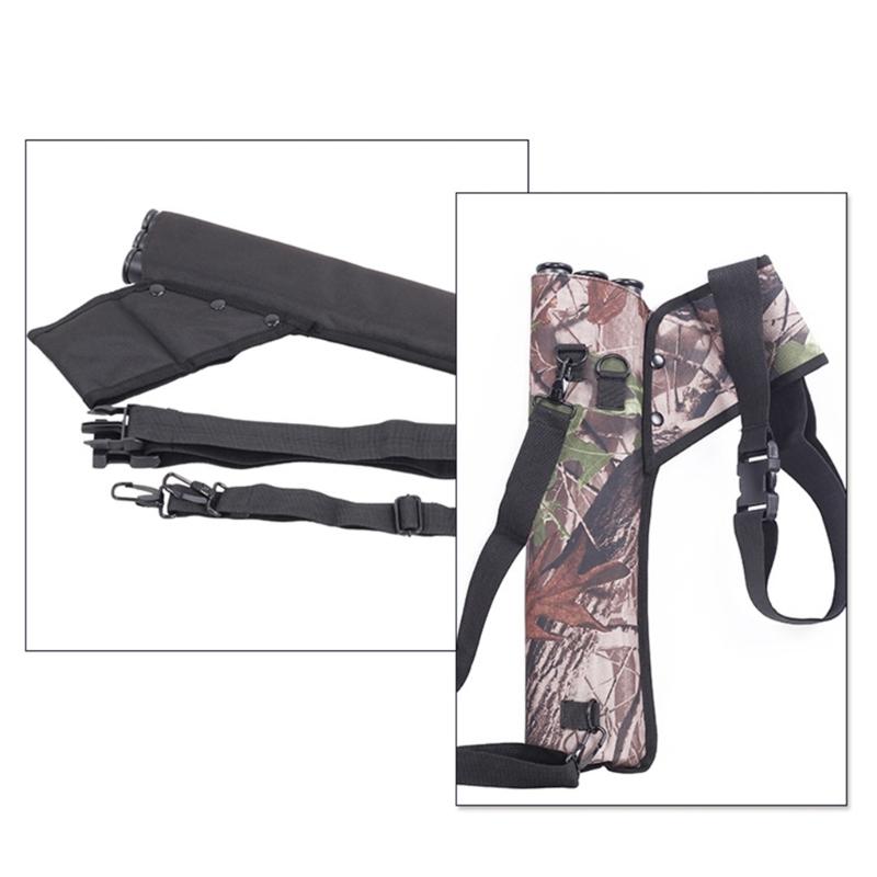 Waterproof Oxfordcloth Arrow Backpack Bag Portable Bows Storage Pouch Arrow Quiver for Outdoor Hunting Shooting Storing