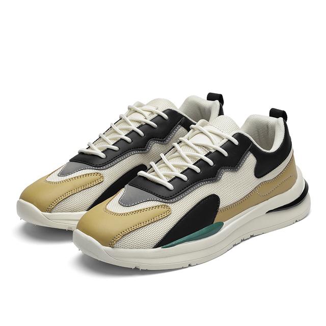 Классические мужские кроссовки для ходьбы на шнуровке, мужские кроссовки для бега на мягкой подошве, удобные повседневные мужские кроссовки