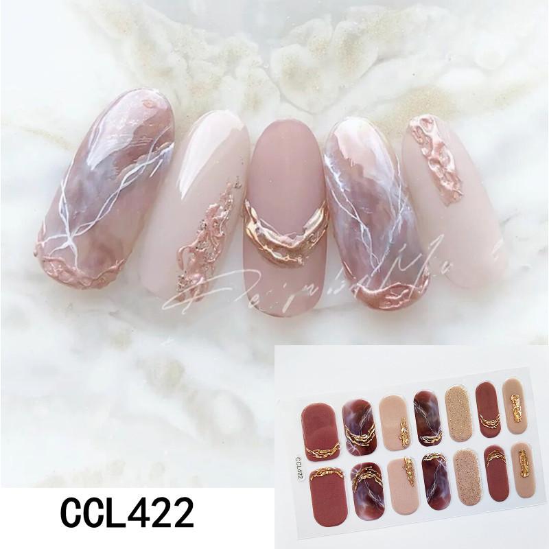 3D полоски для ногтей, художественные наклейки, полноразмерные обертывания для ногтей, польский маникюр, самоклеющийся декор, украшение