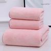 GPPNKC Coral Fleece Absorbent Towel & Bath Towel Set