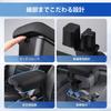 LIMSTYLE Sliding Center Console Storage Box for Suzuki Jimny and JC74 July 2018 Adjustable PU Leather with Memory Foam Cushion and Compatible with OEM