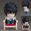 Тетрадь смерти L Ягами Лайт 10 см Подвижные ПОЛИВИНИЛХЛОРИД Nendoroid Анимационные Фигурки Действия Достойная Коллекционирования Миниатюрная Настольная Декоративная Фигурка