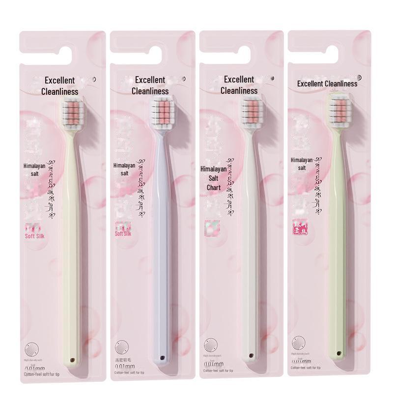 Youjieyoujing Adult Medium Soft Bristle Toothbrush - Single Pack for Deep Cleaning