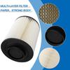 LOCOPOW RZR 800 Air Filter 1240482 1240434 For Polaris RZR S 4 800 EFI 2008-2014 Ranger Crew XP 800 2011-2014 Ranger 800 6X6 2011-2017 Performance